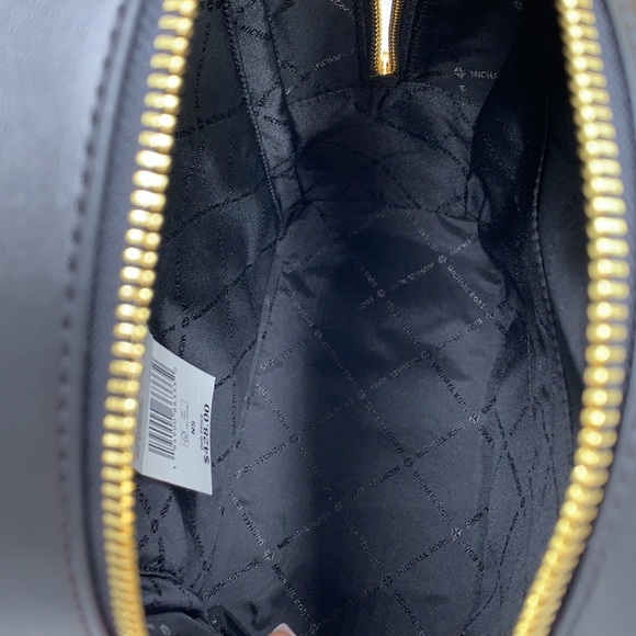 MICHAEL KORS ADINA MEDIUM BACKPACK BLACK MULTI LOGO - Picture 4 of 16